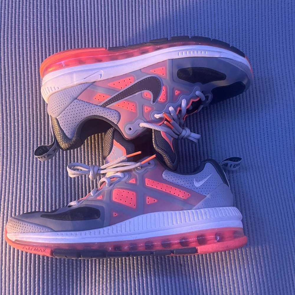 Nike Air Max Sneakers - Gray and coral Pink size 7.5M taking best offers!!
